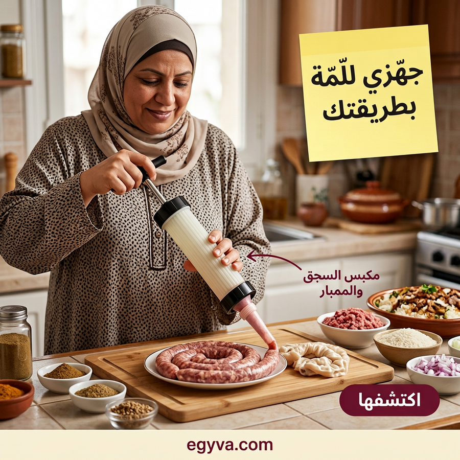مكبس الممبار والسجق