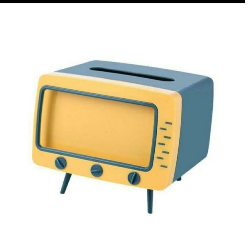 حامل مناديل و موبايل 2 في 1