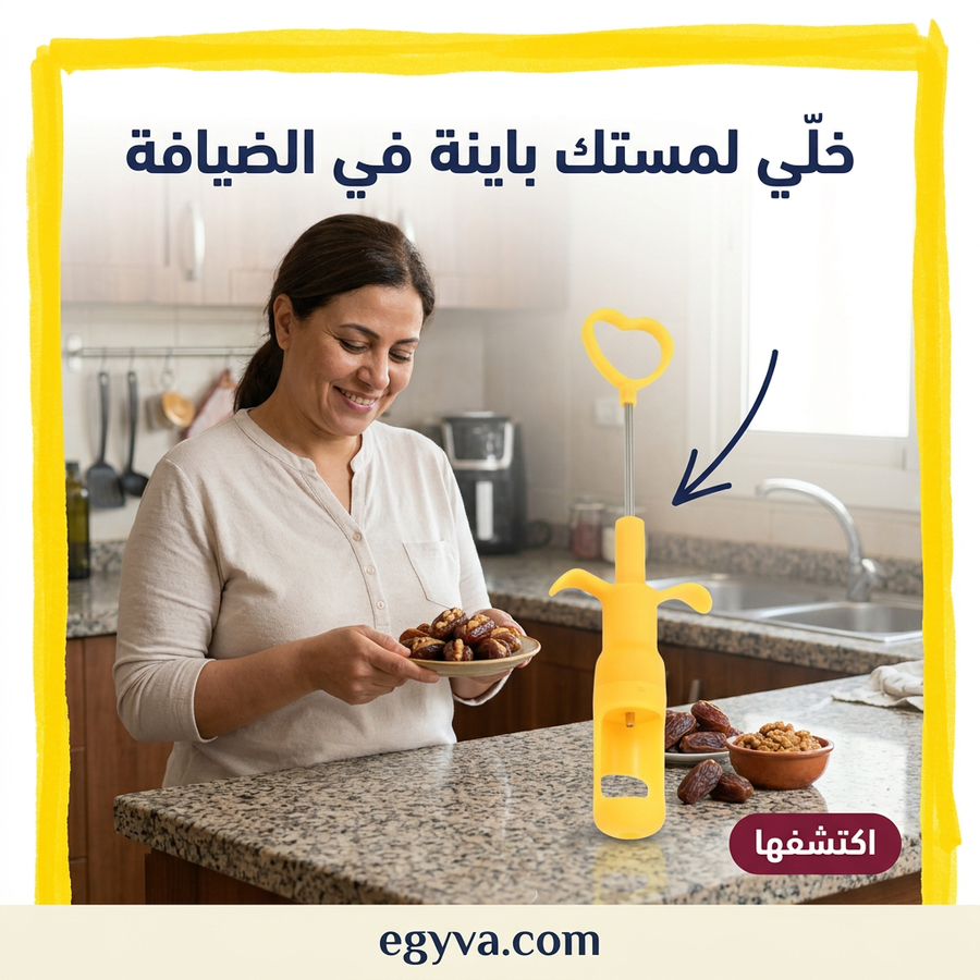مزيل بذور التمر والفواكه