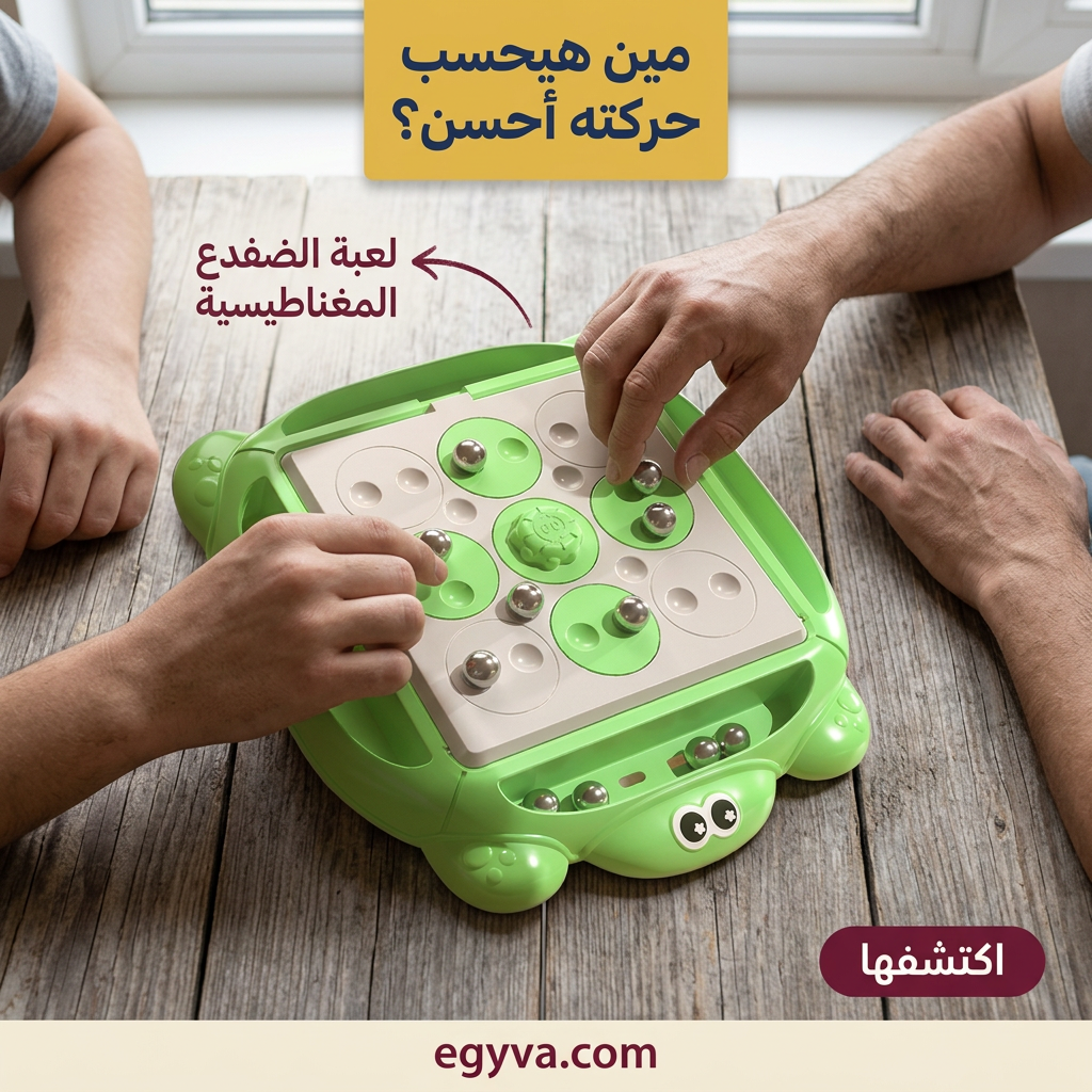 لعبة البازل المغناطيسية الضفدع - creative 2