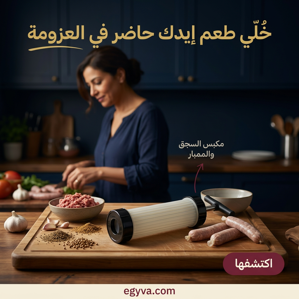مكبس الممبار والسجق - creative 2