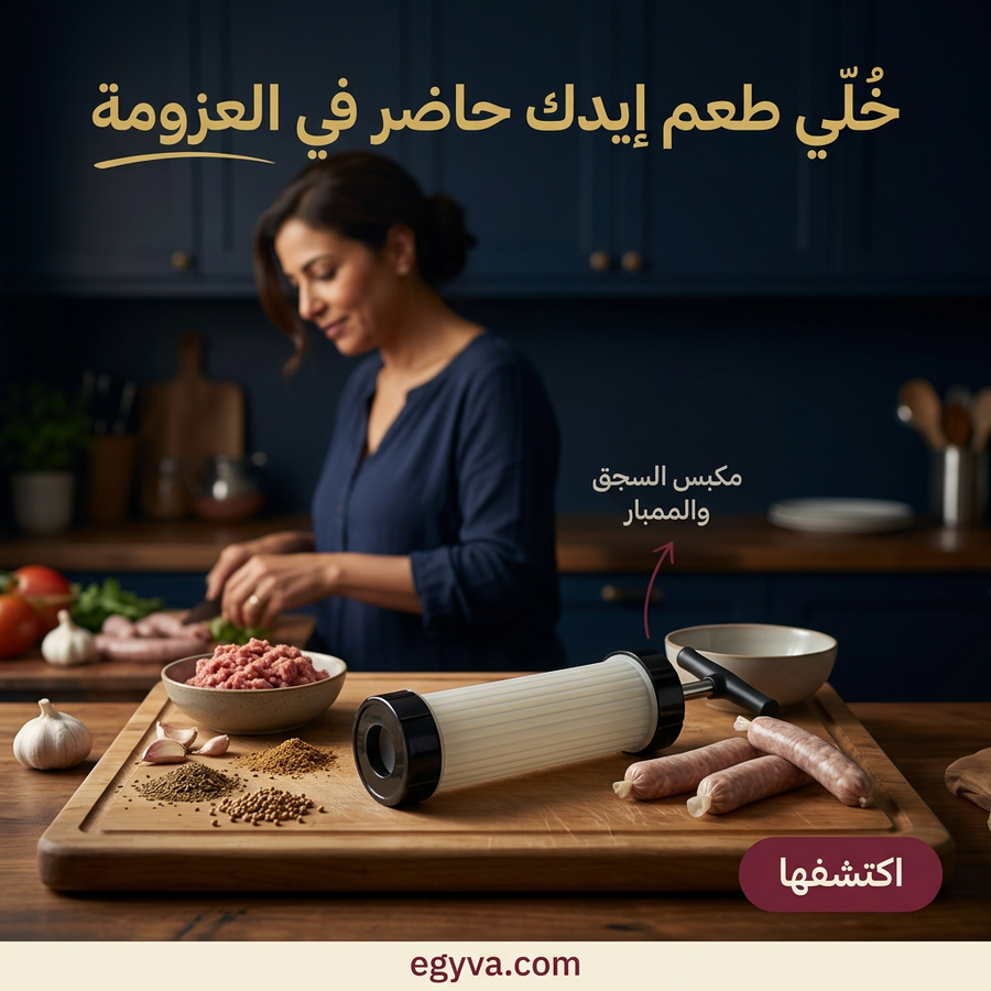 مكبس الممبار والسجق
