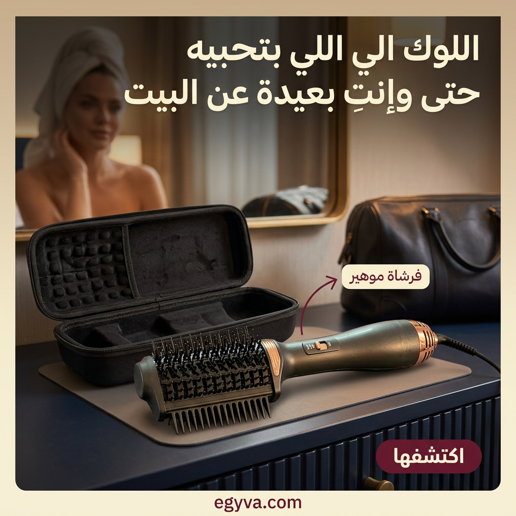 فرشاة شعر موهير الأصلية بمشط - creative 3