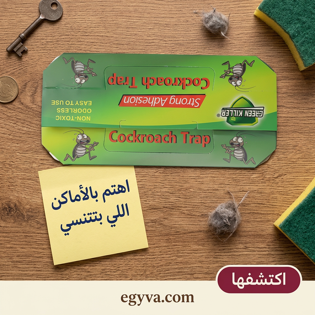 مصيدة صراصير لاصقة - creative 3
