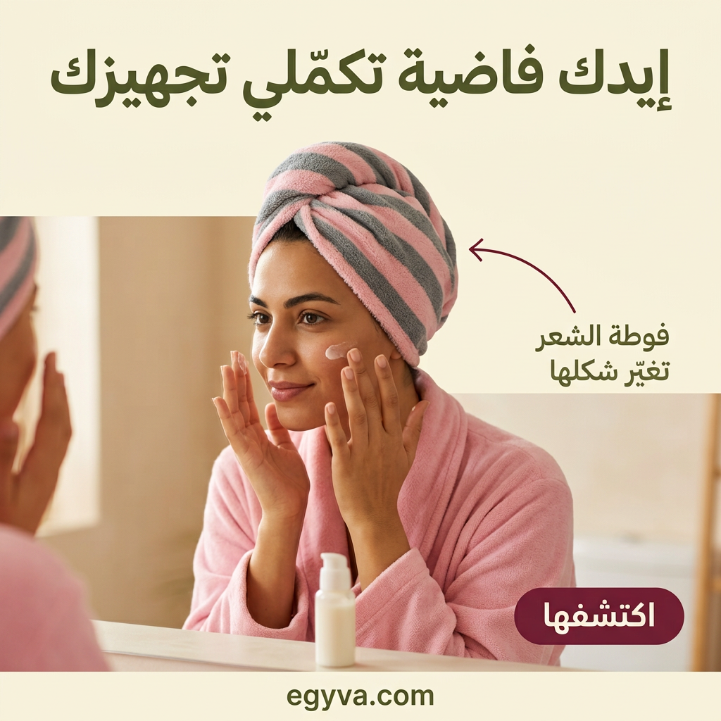 فوطة لتنشيف الشعر مايكروفايبر - creative 1