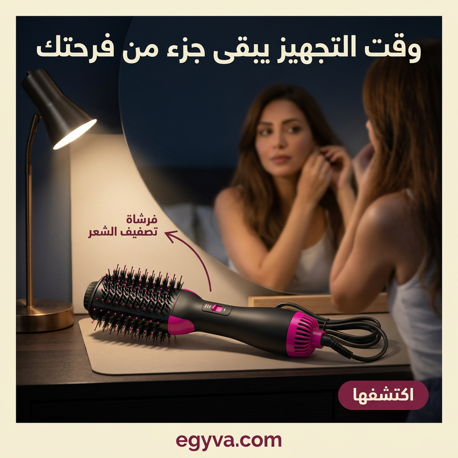 فرشاة تصفيف الشعر one step